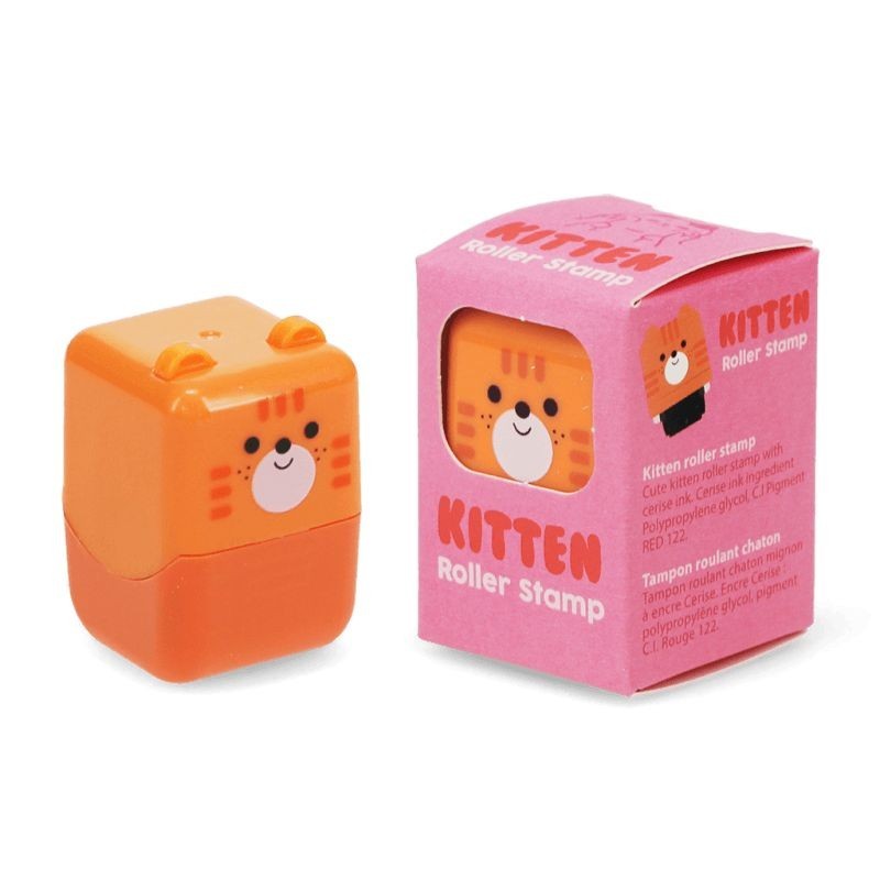 Roll Stempel Katze Kawaii