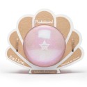 Ball Muschel Glitzer rosa 10 cm