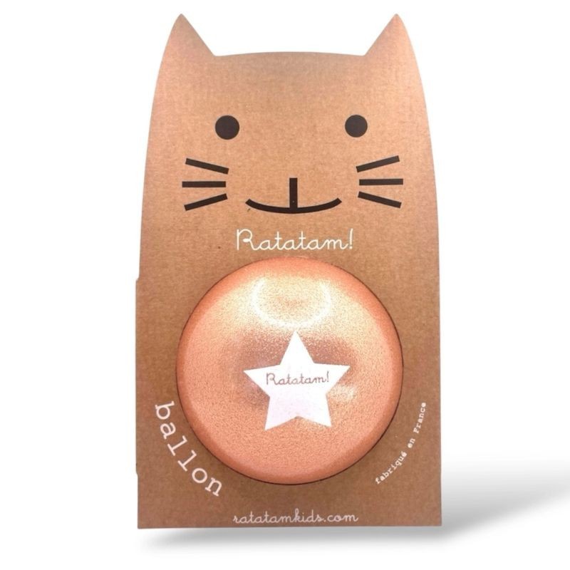 Ball Glitzer Kupfer 15 cm
