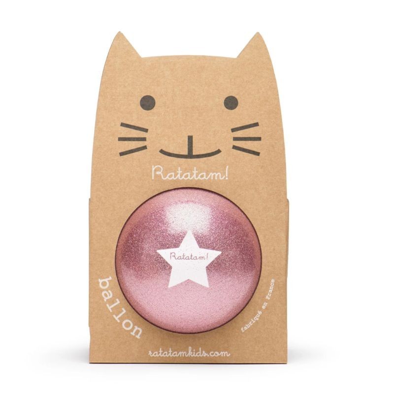 Ball Glitzer Pink 22 cm