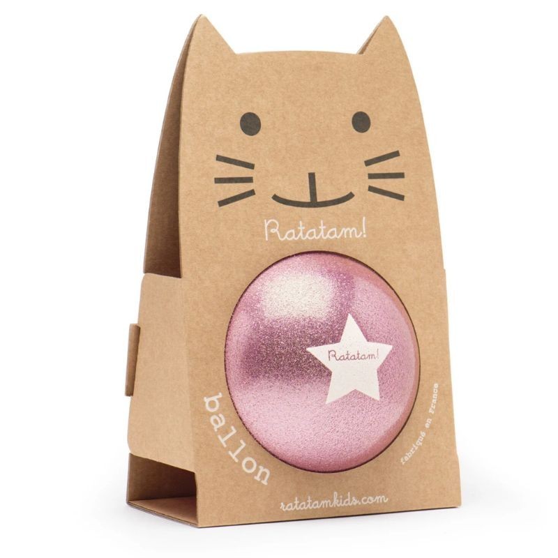Ball Glitzer Pink 22 cm