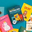 Mutmacher Kartenset Tiere bunt