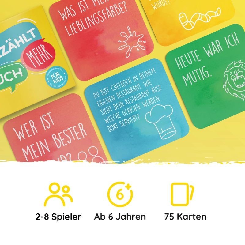 Erzählt euch mehr für Kids