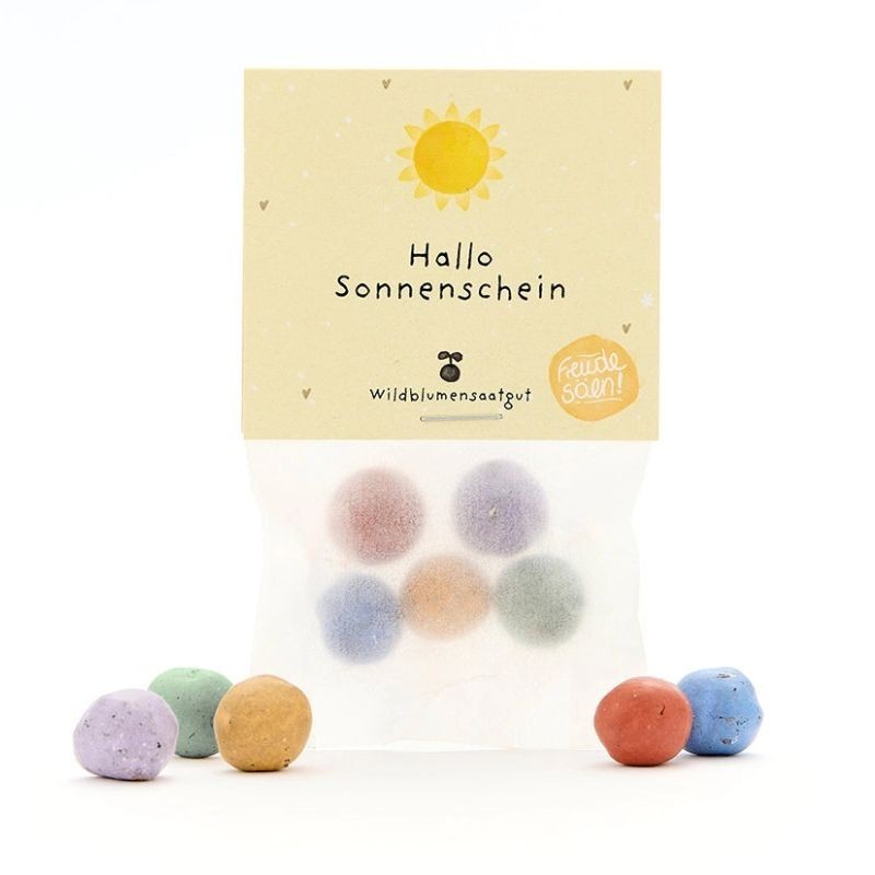 Blumenmurmeln Hallo Sonnenschein