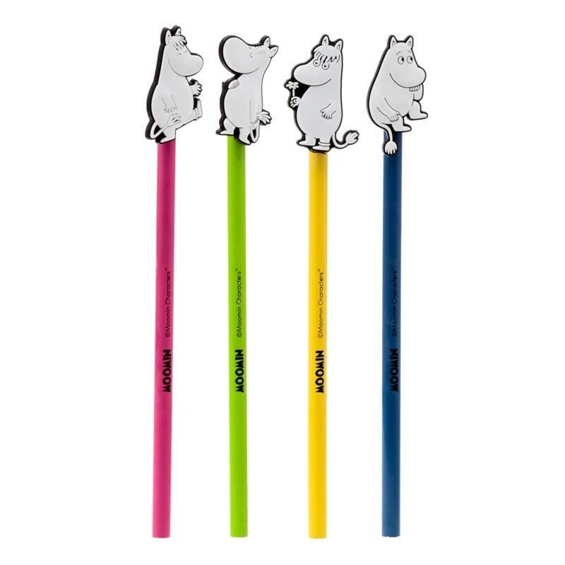 Bleistift Set Mumins 4er Set