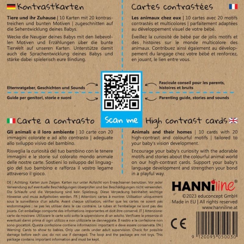 Kontrastkarten ab dem 6. Monat