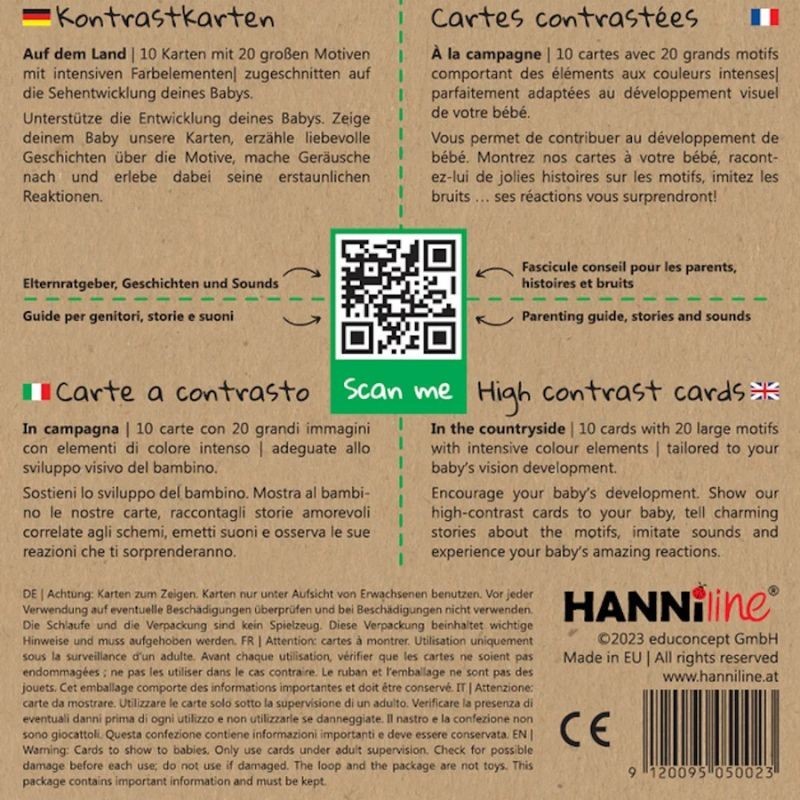 Kontrastkarten ab dem 3. Monat