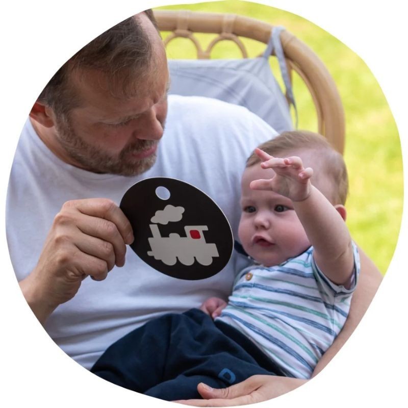 Kontrastkarten ab dem 3. Monat