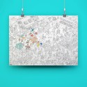Omy Poster Pony Club zum Ausmalen