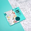 Omy Poster Pony Club zum Ausmalen