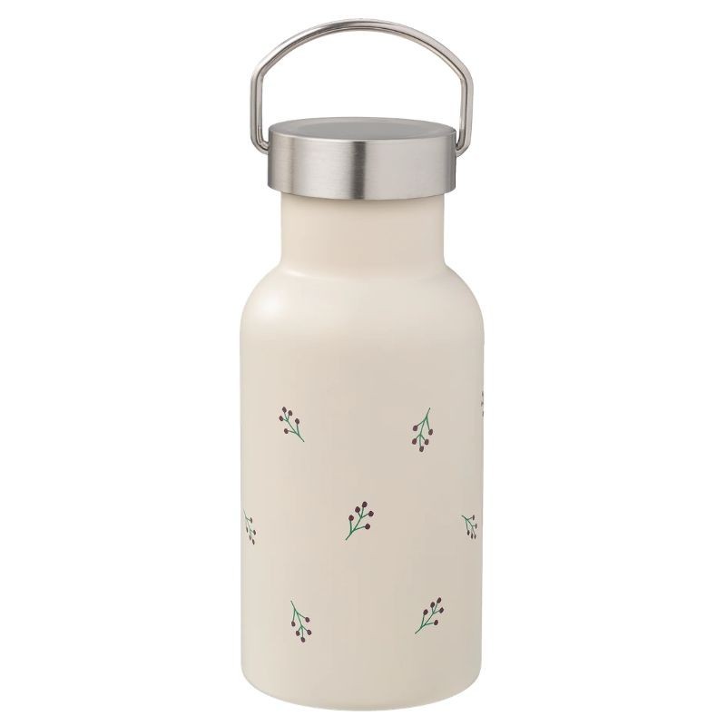 Thermosflasche Beeren beige