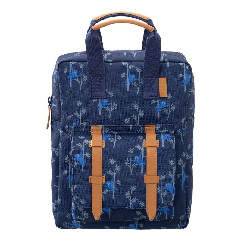 Kinderrucksack Affen blau