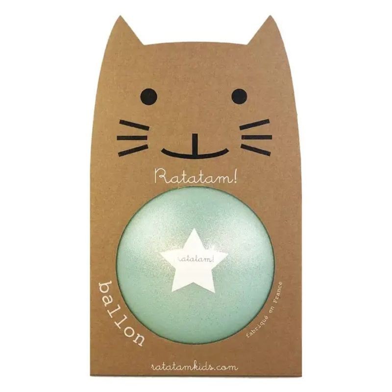 Ball Glitzer Blau 22 cm