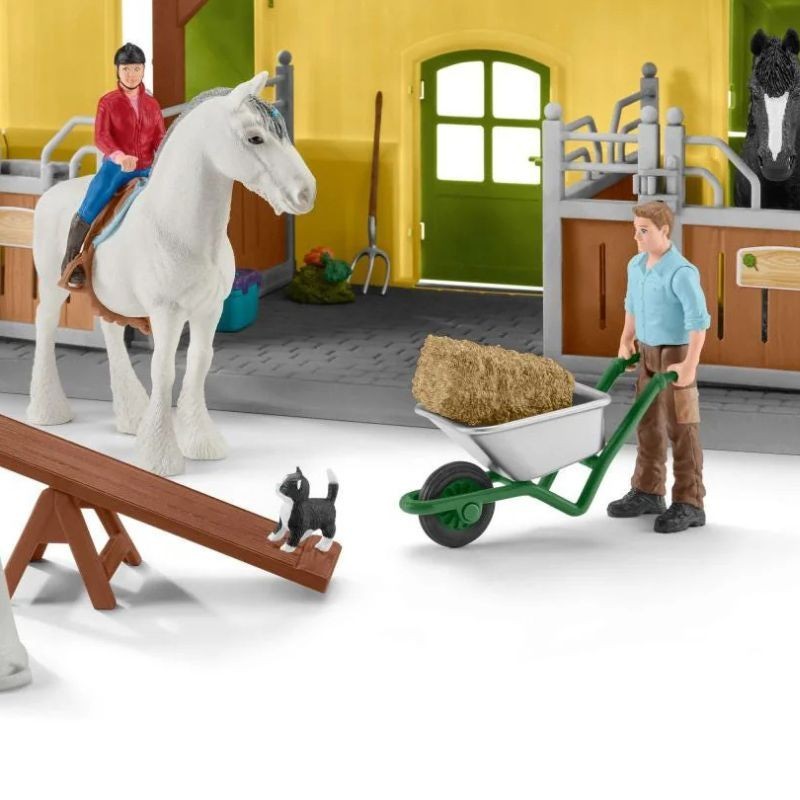 Schleich Bauernhof Pferdestall