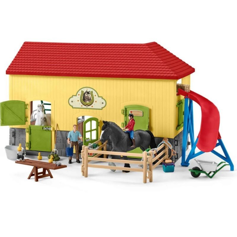 Schleich Bauernhof Pferdestall