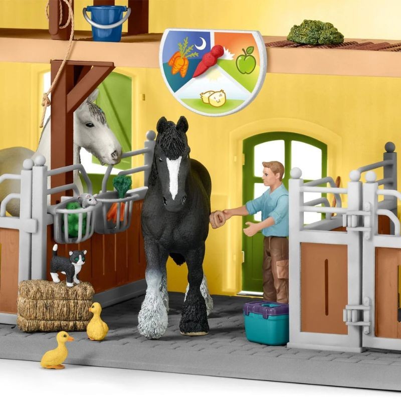 Schleich Bauernhof Pferdestall