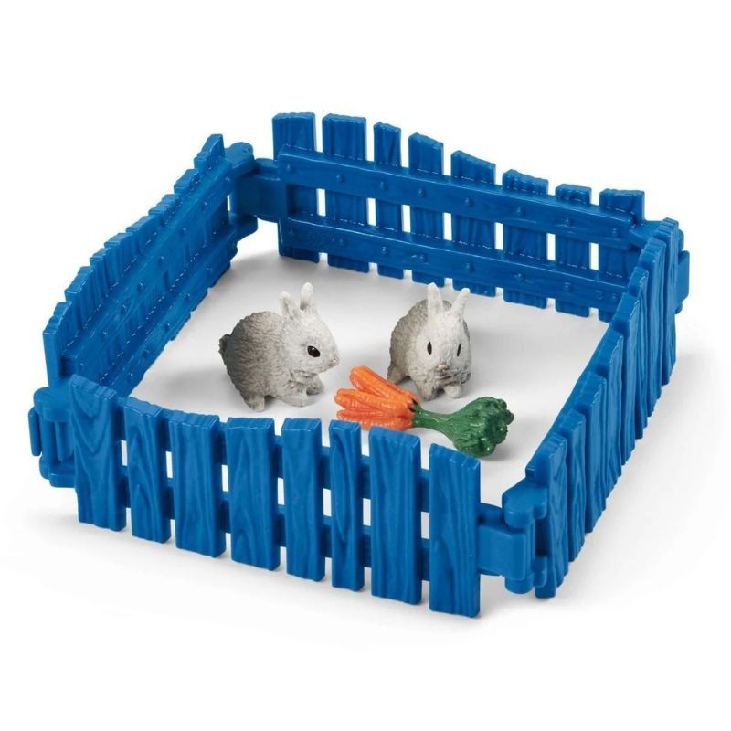 Schleich Bauernhof Tierarzt-Praxis mit Haustieren