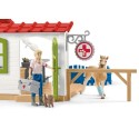 Schleich Bauernhof Tierarzt-Praxis mit Haustieren