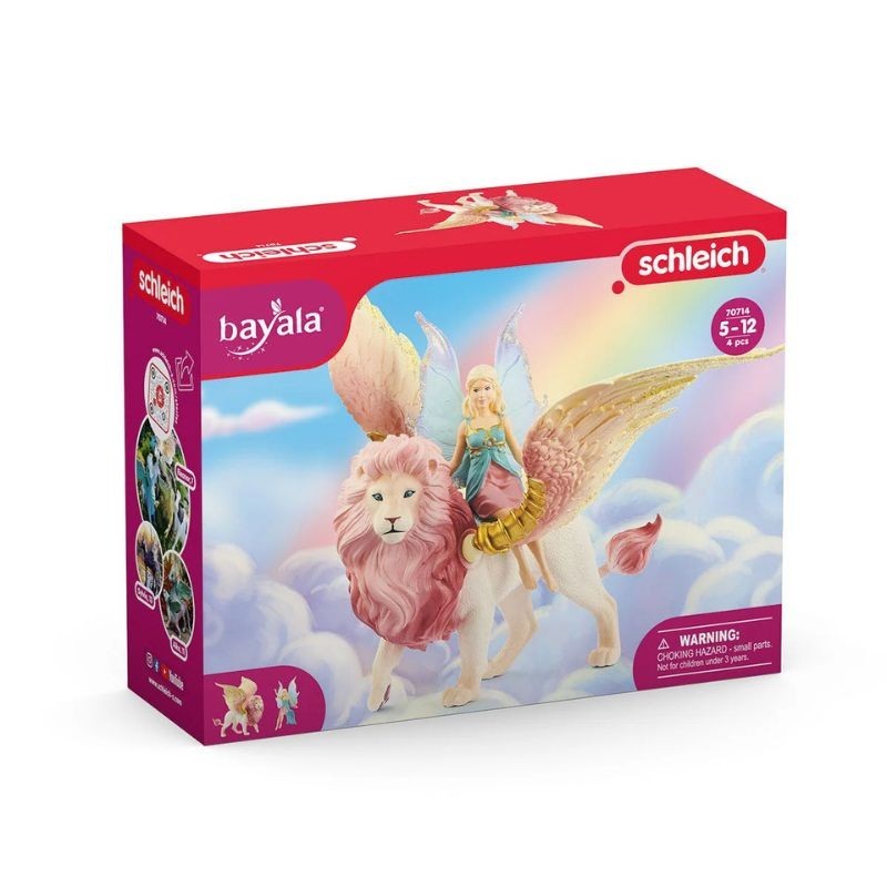 Schleich bayala Elfe auf geflügeltem Löwe