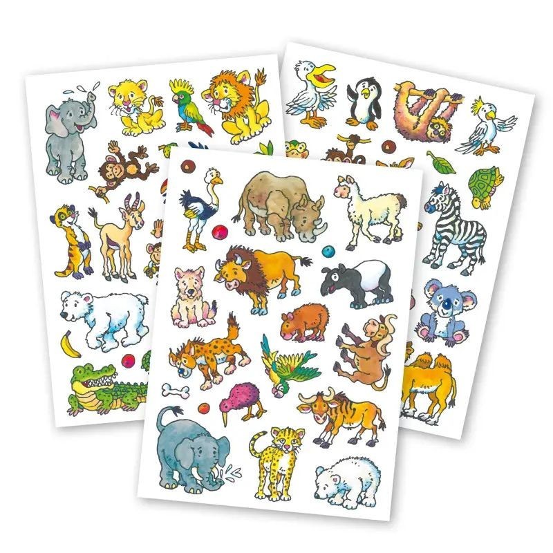 Kindertattoo Set Wildtiere