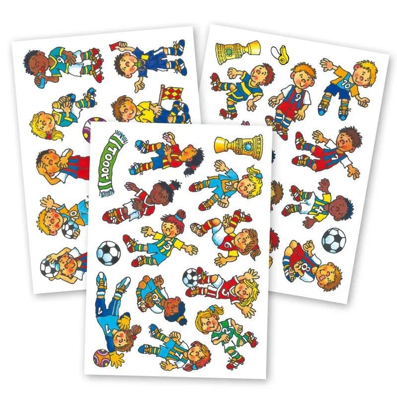 Kindertattoo Set Fussball