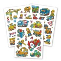 Kindertattoo Set Baustelle
