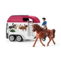 Schleich Horse Club Abenteuer mit Pferdeanhänger