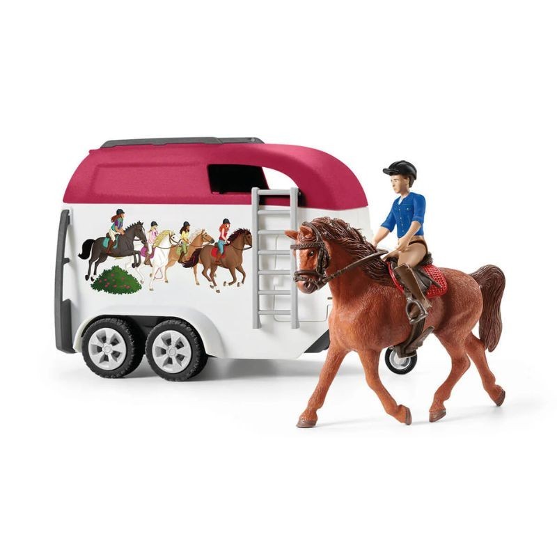 Schleich Horse Club Abenteuer mit Pferdeanhänger