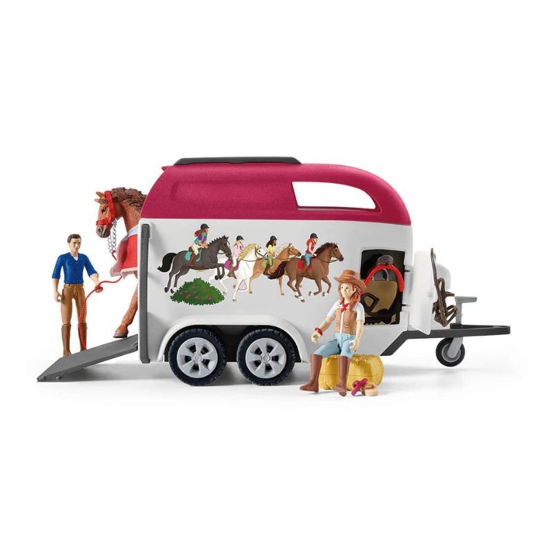 Schleich Horse Club Abenteuer mit Pferdeanhänger