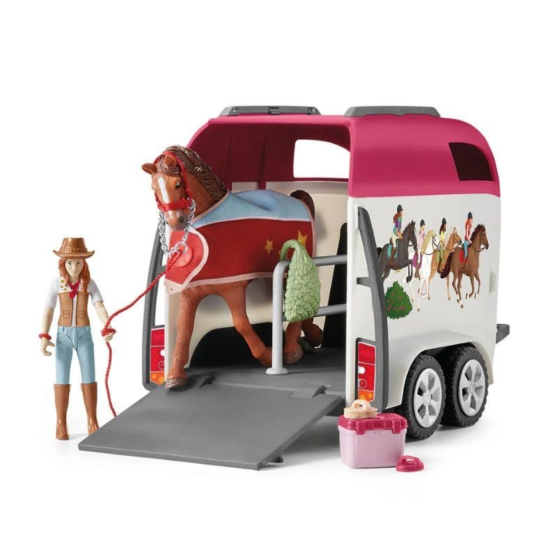 Schleich Horse Club Abenteuer mit Pferdeanhänger