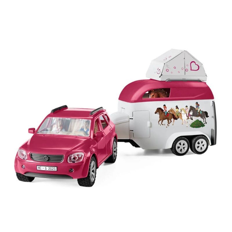 Schleich Horse Club Abenteuer mit Pferdeanhänger