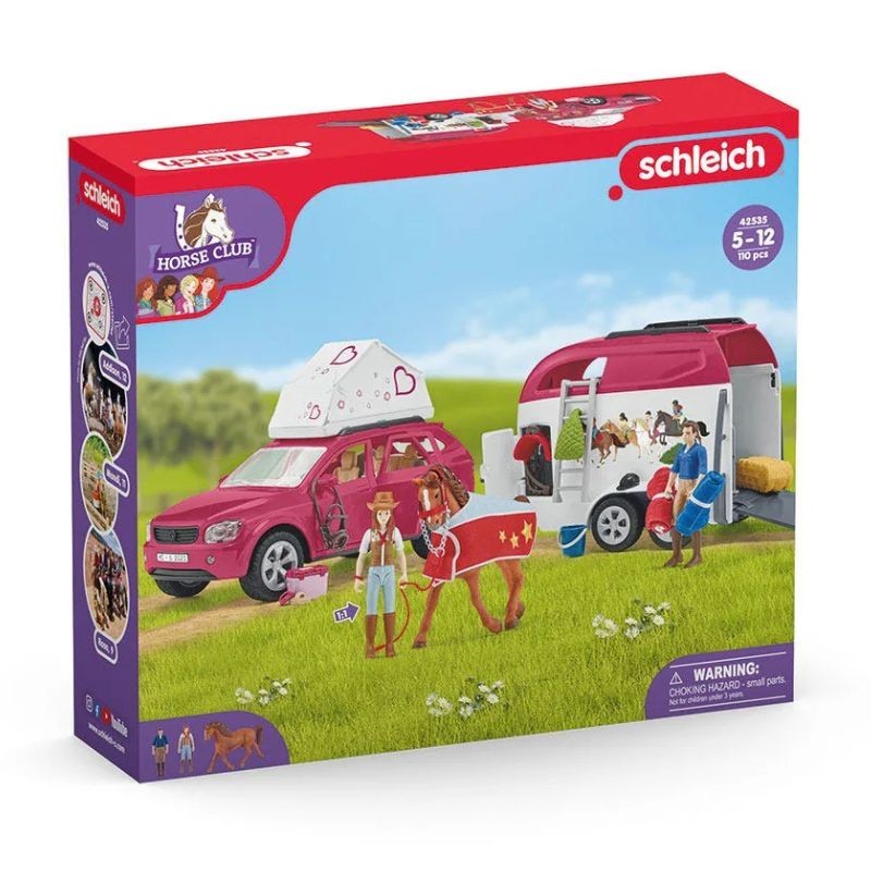 Schleich Horse Club Abenteuer mit Auto & Anhänger