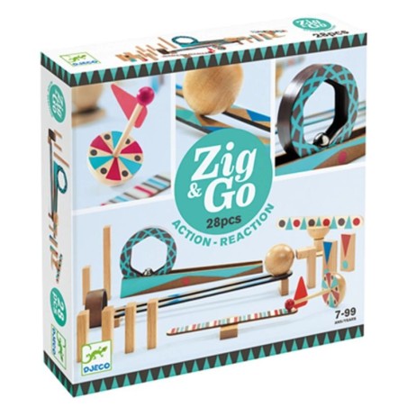 Djeco Kettenreaktionsspiel Zig & Go
