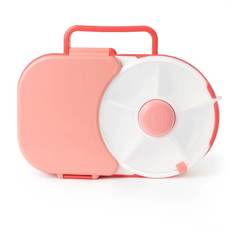 Znünibox GoBe Kids 2-in-1 mit Snack Spinner pink