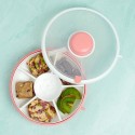 Znünibox GoBe Kids Snack Spinner Flip korallenrot