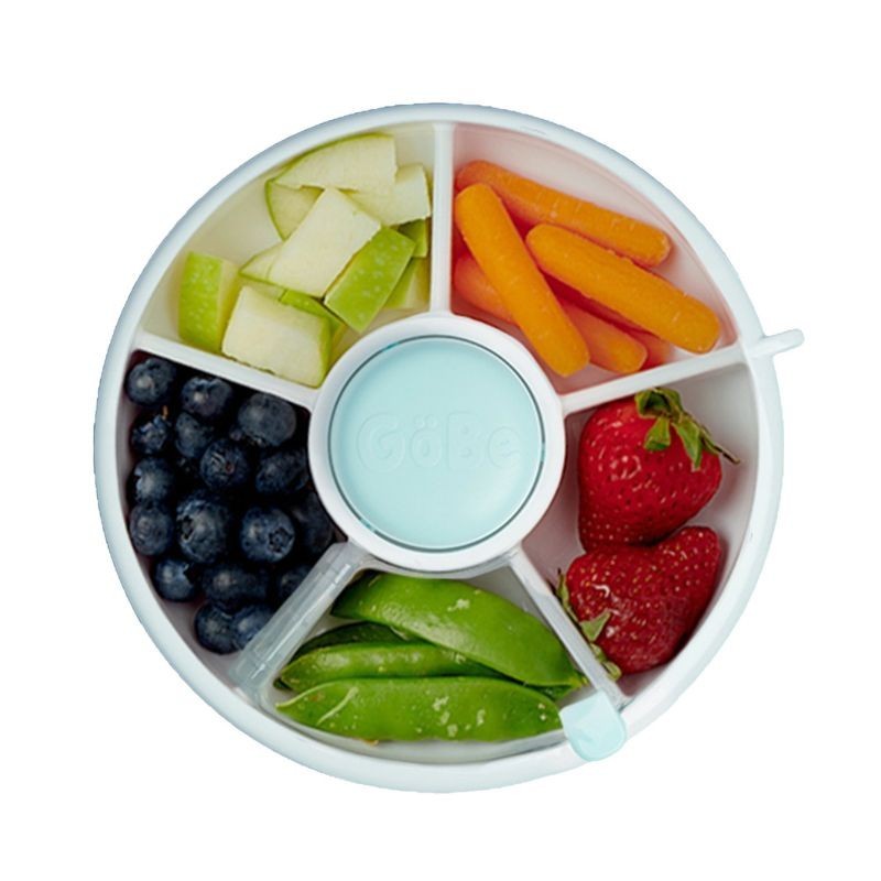 Znünibox GoBe Kids Snack Spinner Flip blau