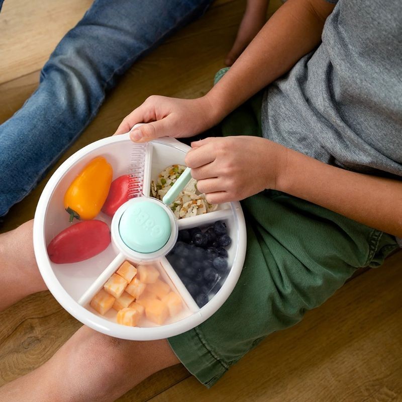 Znünibox GoBe Kids Snack Spinner Slide blau gross