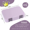 Znünibox Bearfoot Bento M lila