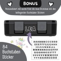 Znünibox Bearfoot Compact Dinosaurier schwarz