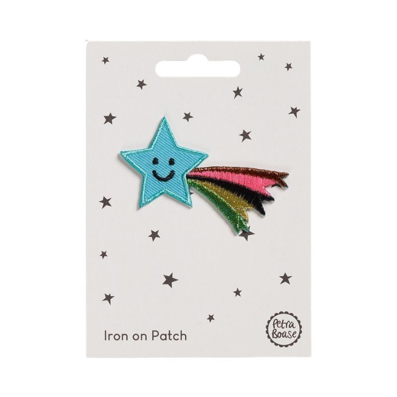 Bügelbild Aufnäher Patch Sternschnuppe
