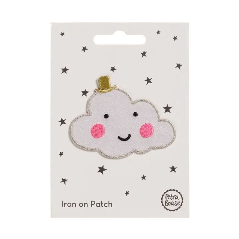 Bügelbild Aufnäher Patch Wolke