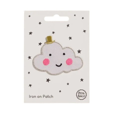 Bügelbild Aufnäher Patch Wolke