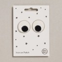 Bügelbild Aufnäher Patch Augen