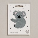 Bügelbild Aufnäher Patch Koala