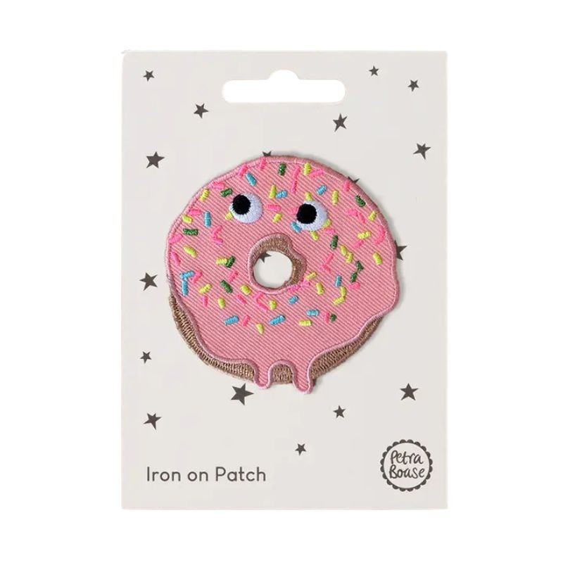 Bügelbild Aufnäher Patch Donut