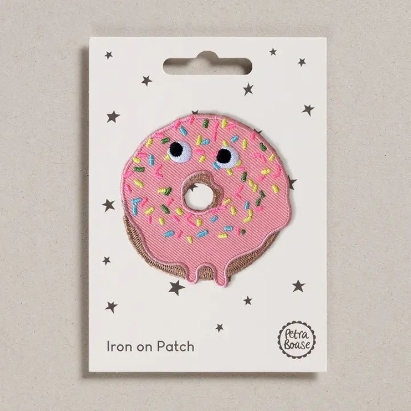 Bügelbild Aufnäher Patch Donut