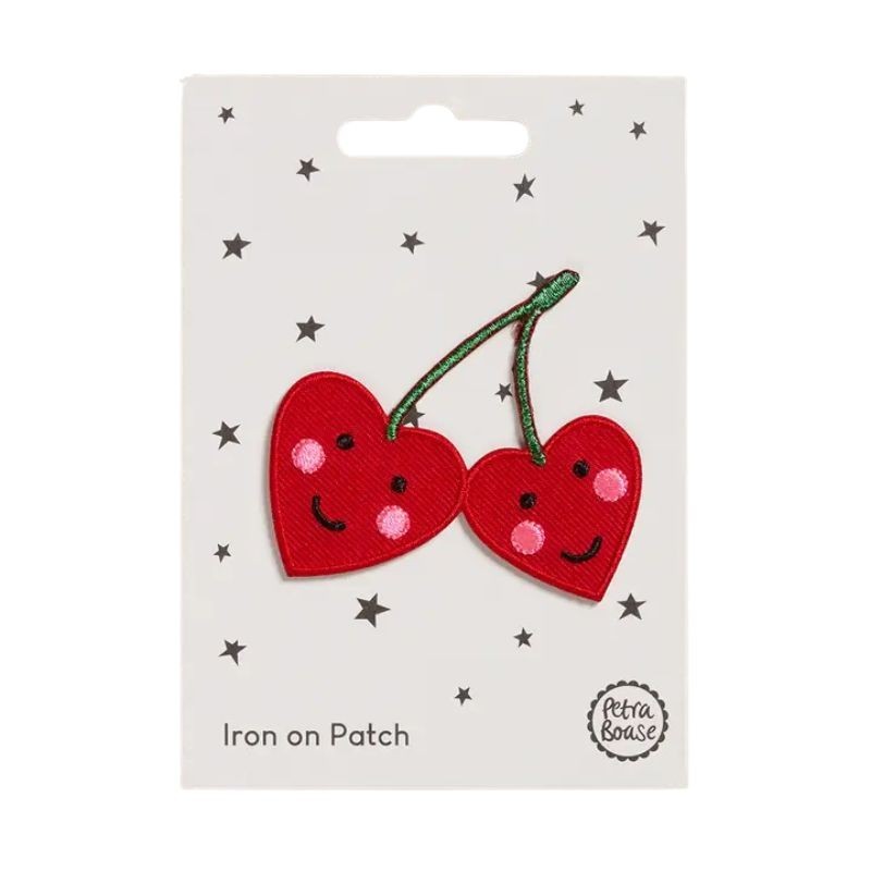 Bügelbild Aufnäher Patch Kirschen