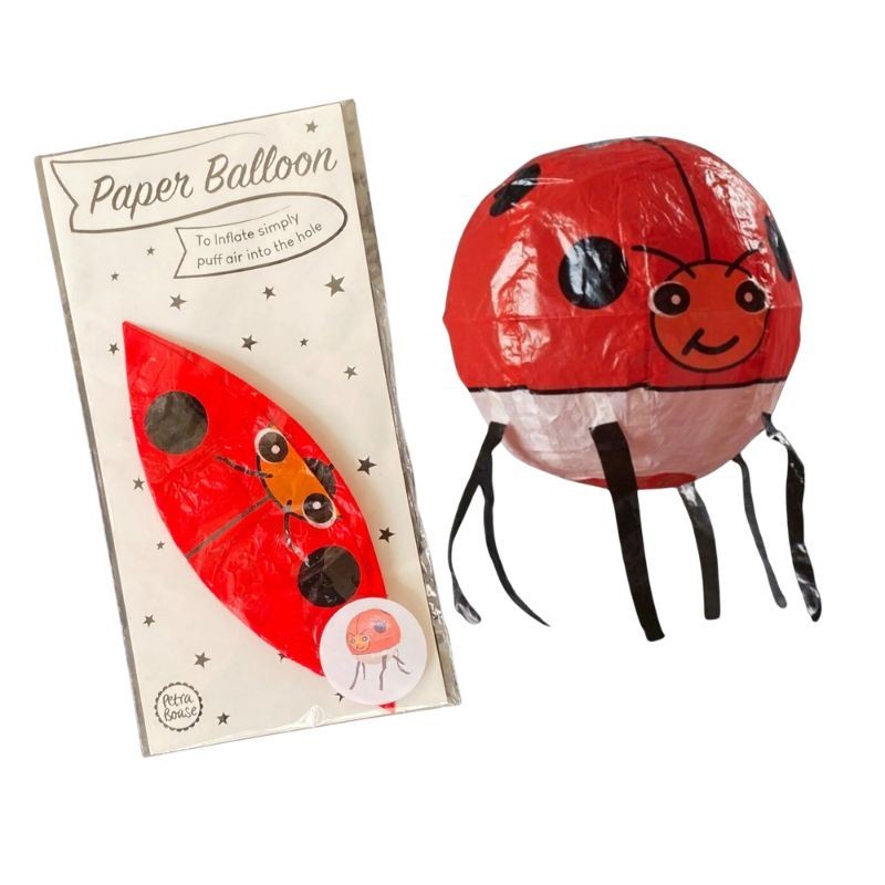Ballon Papierballon Marienkäfer