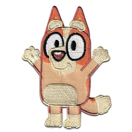 Bügelbild Aufnäher Patch Bluey Bingo