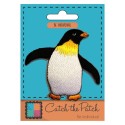 Bügelbild Aufnäher Patch Pinguin